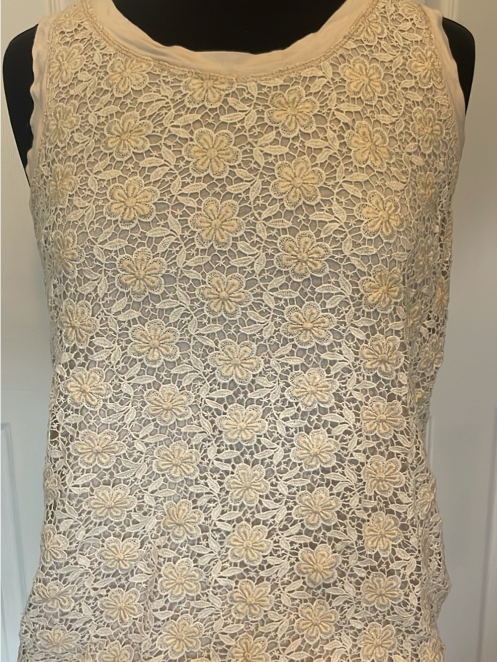 J Crew Lace Top M
